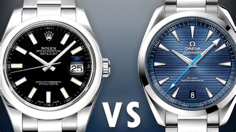 omega seamaster aqua terra vs rolex datejust